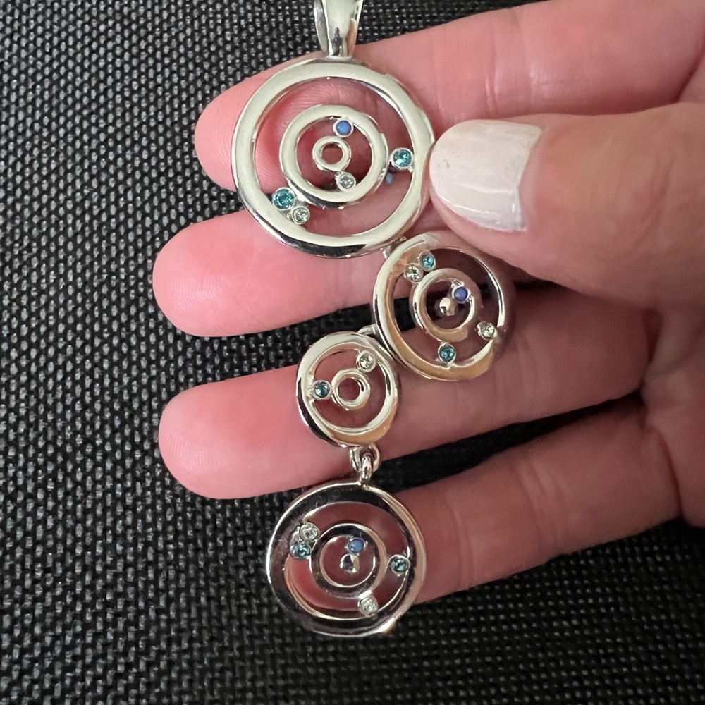 Lia Sophia Circles Pendant